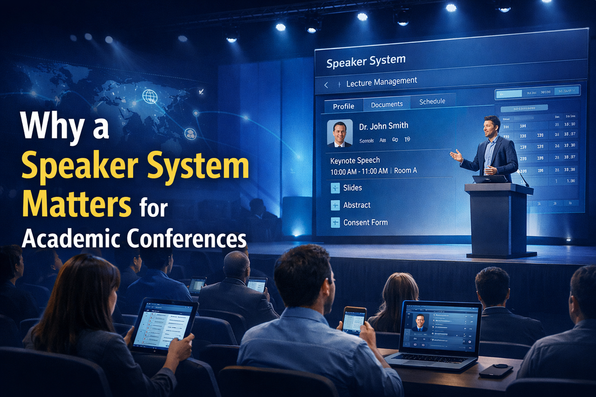 為什麼研討會需要講師系統？